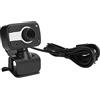 Plyndbract Webcam USB a clip per PC con microfono integrato, webcam plug-and-play per riunioni video, fotocamera da scrivania regolabile con porta audio da 3,5 mm per PC e laptop