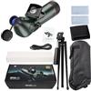 Generic Telescopio Digitale per Adulti con Zoom 350X Doppio Schermo per Visione Notturna Monoculare Batteria da 500 MP 4500 MAh (OD Verde)