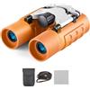 Laikoutd Binocolo trasparente con impugnatura antiscivolo Binocolo professionale ampio raggio con scarsa illuminazione per osservazioni in classe Telescopio per esplorazione della selvaggia