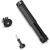 LVYXON Treppiede da tavolo regolabile per action camera DJI, supporto fotografico portatile estensibile con struttura in ABS per vlogging e live streaming, compatto 18 x 10 x 5 cm (set nero)