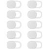 Generic copertura della fotocamera diapositiva | 10 pezzi webcam scorrevole copertura della fotocamera del computer portatile per professionisti viaggiatori giocatori home office biblioteche di viaggio