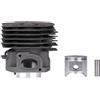 XYFGSBHQ Kit Cilindro e pistone da 48 mm sostitutivo OEM 503691073 503691072, Compatibile con Husqvarna, 365, Compatibile con Jonsered, 2065 CS2465 Motosega