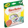 Crayola 10 Pennarelli per tessuto Crayola