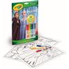 Frozen, DISNEY PRINCESS, CRAYOLA ALBUM ATTIVITA'&COLORING DISNEY FROZEN 2