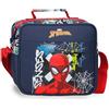 Disney Joumma Marvel Grafity of Spiderman Borsa Adattabile con Tracolla Blu Navy 23x20x9 cm Poliestere 4.14L