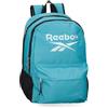 Reebok Boston Zaino Doppio Scomparto Adattabile 15.6 Inches Blu Turchese 31x44x15 cm Poliestere 20.46L di Joumma Bags
