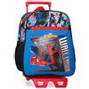Marvel Joumma Marvel Spiderman Wall Crawler Mochila Casual Nero 27x33x11 cm Poliestere