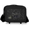 Pepe Jeans Eloise Trousse Adattabile Nero 25x21x15 cm Rígido ABS 7,8L 0,8 kgs di Joumma Bags