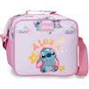 Disney Joumma Disney Stitch You & Me Borsa Adattabile con Tracolla Malva 23x20x9 cm Poliestere