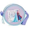Disney Joumma Disney Frozen In This Together Borsa a Tracolla Redonda Lila 14x14x4 cm Poliestere