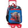 Marvel Joumma Marvel Spiderman Wall Crawler Zaino da Escursione Nero 23x28x10 cm Poliestere 6.44L