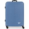 Reebok Boston Medium Denim Valigia 46x65x25 cm Rigido ABS Lucchetto a Combinazione Integrato 56L 4kg 4 Doppie Ruote di Joumma Bags