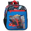 Marvel Joumma Marvel Spiderman Wall Crawler Zaino da Escursione Nero 23x28x10 cm Poliestere 6.44L