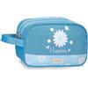 Enso Happiness beauty case e borse a tracolla, perfetto per organizzare, vari scomparti, blu, Joumma Bags