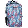Reebok Tacoma Zaino Scolastico Doppio Scomparto Adattabile 15.6 Inches Blu 32x44x17 cm Poliestere 24L di Joumma Bags
