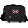 Pepe Jeans Henry Trousse Adattabile Nero 25x21x15 cm Rigido ABS 7.8L 0.8 kgs di Joumma Bags