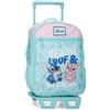 Disney Joumma Beach & Love Zaino con Trolley Verde Turchese 23x28x10 cm Poliestere 6.44L