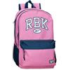 Reebok Chicago Zaino Doppio Scomparto Adattabile 15.6 Inches Rosa 31x44x15 cm Poliestere 20.46L di Joumma Bags