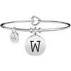 KIDULT - Bracciale Donna - Iniziale W | Emozioni - 231555W
