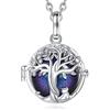 CELESTIA Chiama Angeli Gravidanza, Collana Donna Ciondolo Albero della Vita Argento, Regalo Donna Incinta, Bebe