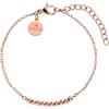 Purelei Anxiety Fidget Bracciale da donna - Bracciale a sfera in acciaio inox contro stress e irrequietezza - Impermeabile Antistress bracciale regolabile 16 - 20 cm - Per la consapevolezza e il relax