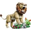 LEGO Creator 31386 3in1 Animali Selvatici: Leone Maestoso Giocattolo, Trasformab