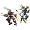LEGO NINJAGO 71870 Mech Titanici Gemelli, Giocattolo con 2 Action Figure e 3 Min