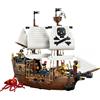 LEGO Creator 3in1 31387 Iconica Nave da Pirata, Giocattolo Trasformabile in Cast