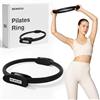 bewego Anello da pilates - 37 cm per pavimento pelvico, core e gambe. Anello di resistenza per casa, anello da allenamento in kit essenziale, Magic Circle, anello da pilates originale per stretching e