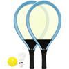 Generic Racchette da Badminton - Abs, Mesh, Eva Kit Badminton Per Bambini, Set Racchette Da Tennis Per Bambini | Gioco di pagaia portatile, 3-12 Anni Ragazzo Ragazza Interno Esterno Casa Scuola materna