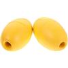 iplusmile 2pezzi Galleggianti per Ancora in PVC Giallo, Leggeri e Facili da Fissare, per Kayak e Yacht, per Uso Esterno e Professionale