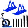 Zunishaone SnowCycling Sled - Slitta invernale da sci, attacco portatile per scooter e snowboard, tappetino antiscivolo resistente, accessorio invernale leggero per giochi all'aperto, 35 x 10 x 17,5 cm