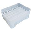 EXQIOUR Box 40 Griglie Affrontare Squid Jig Rigido Esche Valigia Strumento Portatile Pesca Organizzatori di Immagazzinaggio Squid Jig Hard Lures Tool Case Portatile Outdoor Gear