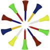 POXZSFX Tee da Golf in plastica, Set di Tee Doppie, Regalo per Gli Amanti del Golf, Accessori indispensabili, Superiore con Cuscinetto in Gomma, 10 Pezzi, 56 Millimetri