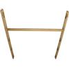 Bear On Bar - Resistente, facile da montare e regolare, barra per trazioni in legno con blocco - 5 livelli di altezza - fino a 100 cm dal telaio, larghezza della porta