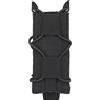 WarmHeartting Tasca Porta Caricatori portariviste Tattica 9mm Borsa Singola Mag Molle Torcia Custodia Porta Torcia Caccia Fondina tiro Softair