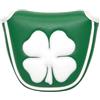 TAIZhiChen 10 Pezzi Copri Mazza da Golf a Semi Cerchio Resistente Ai Graffi Copri Ferro da Golf in PU Leggero Accessorio Sportivo, Verde, Grande Quadrifoglio Grande Semicerchio