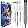 RED DRAGON Luke Humphries Coolhand TX1 Switch Points, freccette professionali in acciaio da 22 g, freccette professionali al 90% in tungsteno con alette e fusti