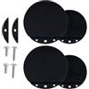 Zunishaone Scuppers - 4 pezzi in , ricambio per flapper di drenaggio, tappo marino | Ideale per pesca in acqua salata d'acqua dolce kayak yacht, manutenzione riparazione, operazioni di pulizia, ponte