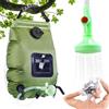 Generic Docce da Campeggio - Borsa Doccia Solare da 20 litri con Soffione Doccia E - Borsa Doccia da Campeggio | Per Interno, Cottage, Campo, Glamping, Cortile, Balcone, Patio, Cortile