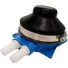 HTkdPEZe Accessori Adatto for lavabo/lavello, WC for Camper, Yacht, Pompa autoadescante for Acqua di sentina a Pedale