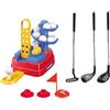 Fonowx Set di Mazze da Golf per Bambini, Educativo, Portatile, Lanciatore di Palline per