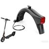Generisch Adatto per Ninebot Segway Kickroller F2/F2 Plus/F2 Pro, parafango posteriore con set completo - Luci freno a LED ad alta luminosità, impermeabili, paraspruzzi, facile da installare, sostituisce parti