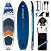 Fancy Surf Tavola SUP gonfiabile 351×89 cm, portata 200 kg per adulti. Inclusi pompa, pinne, zaino, accessori e custodia impermeabile telefono, perfetta per pesca, yoga ed escursioni acquatiche
