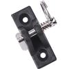 Hemobllo Accessorio Tendalino Barca in Acciaio Inox Cerniera Lucidata a Specchio, Facile da Installare, per Zattera e Gommone da Pesca, Completo di Viti Montaggio