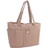 Domary Borsa Tote Borsa a Tracolla per Laptop Multitasche Leggera di Grande capacità per Ufficio Palestra Viaggio Poliestere 20L 31x40x16cm