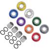 POXZSFX Cuscinetti per skateboard ABEC-11, rulli per ruote, anticorrosione, velocità, esperienza di guida stabile, esperienza di guida fluida. Cuscinetti per, Grigio, 22 millimetri