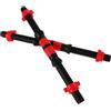 NIYANGLE Barra Manubrio in Acciaio 40 CM 4 Dadi Antiscivolo, Set Manubri per Allenamento Forza e Riscaldamento Spalle, Uso Palestra Unisex Colore Casuale