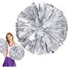 Generic Pompon da cheerleader, grandi pompon da 30 cm, ideali per giochi di danza, con anelli per le dita, per bambini e adulti, eventi sportivi di , spirito del giorno del gioco