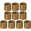 Cyclus Tools Manicotti filettati per pedale, unisex, per adulti, 03703444, colore oro, taglia unica